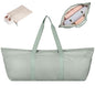 Large Yoga Mat Bag with Shoes Compartment and Wet Pocket Ladies Pilates Gym Tote Bag with Yoga Mat Holder Strap for Women Men Workout Carrier Stuff Accessories - color: Green