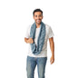PYVOT Weighted Infinity Scarf, 3 lb Sensory Shoulder Wrap for Everyday Comfort - color: Ocean