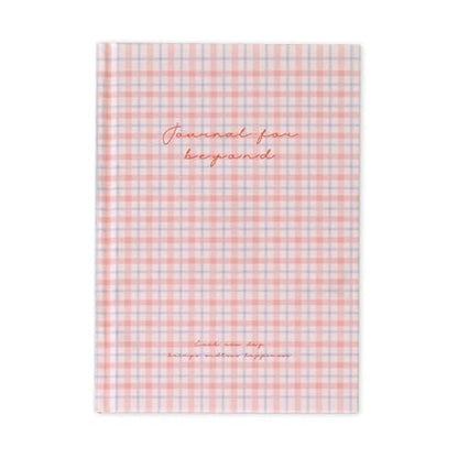 Journal For Beyond Hardcover Lined Notebook, Pink - Hardcover, Academic, Journal, Diary, 112pages