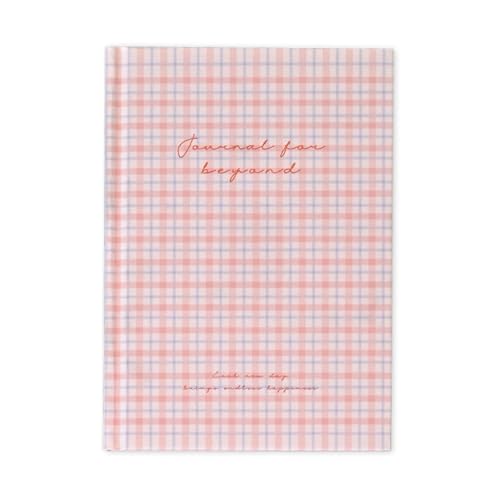 Journal For Beyond Hardcover Lined Notebook, Pink - Hardcover, Academic, Journal, Diary, 112pages