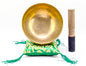 6-Inch Handmade Tibetan Singing Bowl ~ Superb B Crown Chakra Balancing ~ Best use for Meditation, Sound Healing, Cleansing, Mindfulness & Relaxation ~ Cushion & Sueded Leather wooden Mallet included