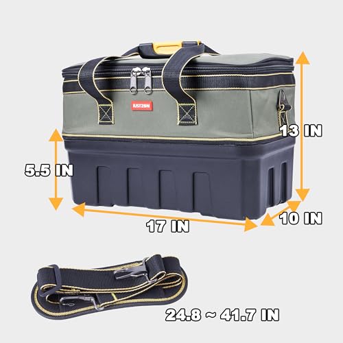 Tool Box, Innovative design with half plastic and half fabric, convenient for Tool storage and Portable tool box