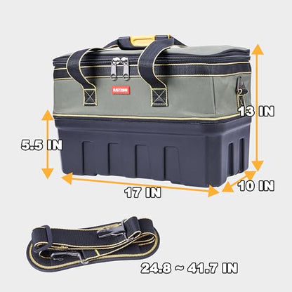 Tool Box, Innovative design with half plastic and half fabric, convenient for Tool storage and Portable tool box