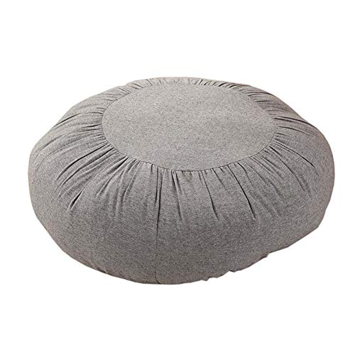 FANCY PUMPKIN Japanese Tatami Zafu Meditation Cushion Detachable Seat Cushion Floor Pillow for Bay Window, A - color: Coffee