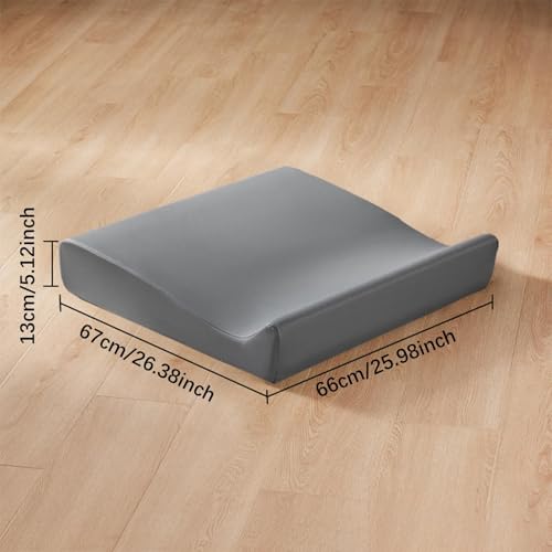 Yiju Meditation Cushion Seating for Adults Floor Pillow Sitting Pad Multifunctional for Living Room Bedrooms Reading Chatting, Gray Large