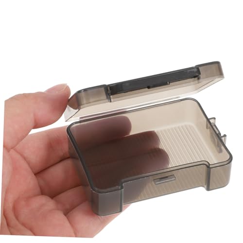ABOOFAN Clear Stackable Plastic Storage Box for Jewelry Small Accessories Versatile Organizer for Crafts Beads and Small Items Elegant Design for Travel Everyday Use Compact