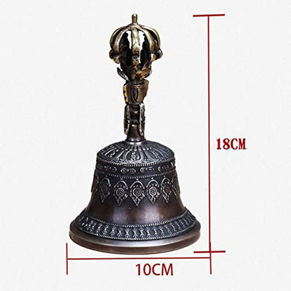 Hand Bell, Buddhist Meditation Bell And Dorje Set