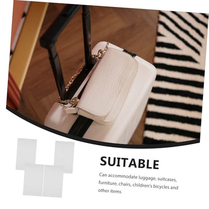Happyyami 4pcs Large Storage Bag x Oversized Luggage Cover Quilt Bag Reusable Multipurpose Storage Pouch for Luggage Furniture