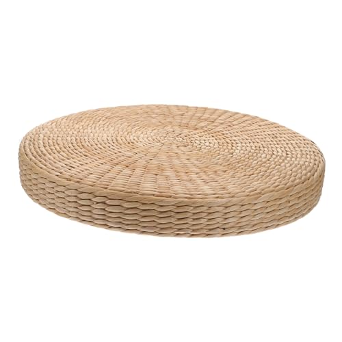 Thickened Meditation Mat Woven Seat Pad Yoga Meditation Cushion Floor Pillow for Women