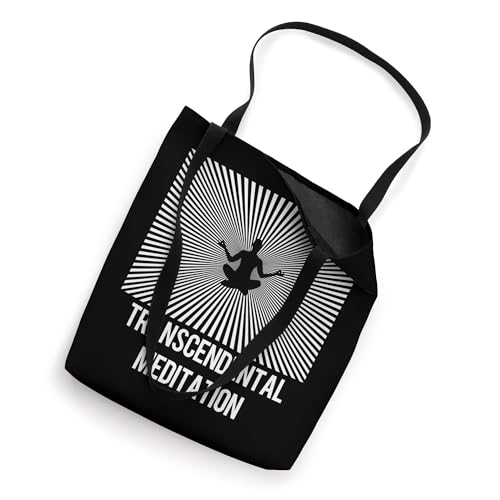 Transcendental Meditation - TM Yoga Mantra Energy Rays Tote Bag