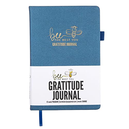 Gratitude Journal For Women - Guided Daily Journals For Self Care , Health , Wellness , Discovery , Mindfulness , With Personal Reflection Prompts , Positive Quotes & Affirmations - color: Blue Shimmer