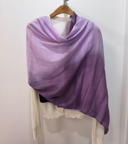 Women's Cotton Scarves Lady Light Soft Fashion Solid Scarf Wrap Shawl - color: 11 Plum Purple Skin Red
