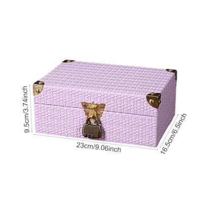 Wooden Storage Box, Jewelry Box, Desk Organizer for Bedroom, Nightstand, Style B - color: Style B