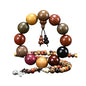 Handcrafted Wooden Bead Bracelet Multi-Color Prayer Bracelet,1pc/pack - style: Dia.18mmX13pcsJingGong