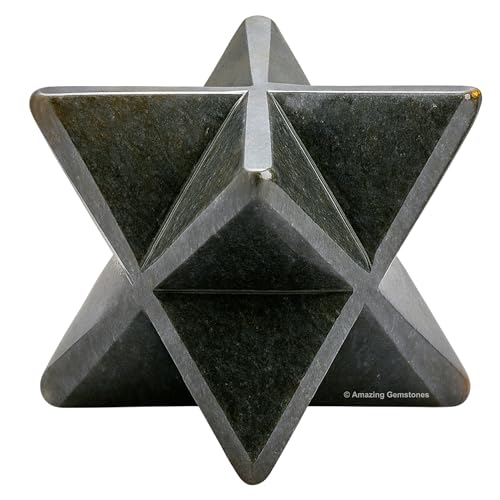 Blue Aventurine Merkaba Crystal - 0.75 Inches Metaphysical Merkaba Star for Meditation - Energetic Tetrahedron Crystal and Healing Stones for Spiritual Growth and Healing (15-20mm) - color: Blue Aventurine, size: 15-20 mm