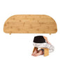 Bamboo Meditation Bench Foldable, Kneeling Meditation Bench with Foldable Meditation Bench Legs, Includes Carrying Bag