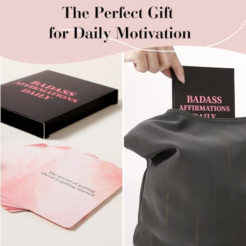 Lortarl Affirmation Cards - 53 Positive Affirmation Cards for Women, Motivational Card for Best Friend, Self Care Gifts for Women