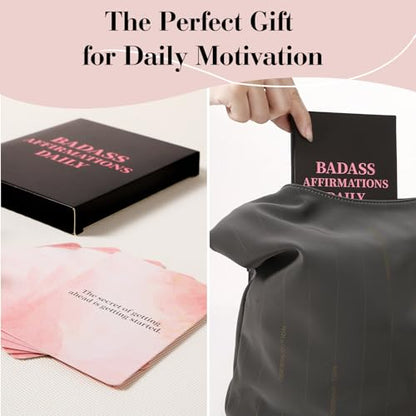 Lortarl Affirmation Cards - 53 Positive Affirmation Cards for Women, Motivational Card for Best Friend, Self Care Gifts for Women