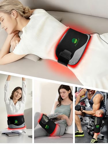 Red-Light-Therapy-for-Body,2026 Upgraded 4 Therapy Modes,5 Intensity Levels,10–90 Min Timer,Medical-Grade TPU Mat for Pain Relief,20"x 9"Dual Wavelength Infrared Red Light Blanket for Home&Travel Use - size: 20" x 9"