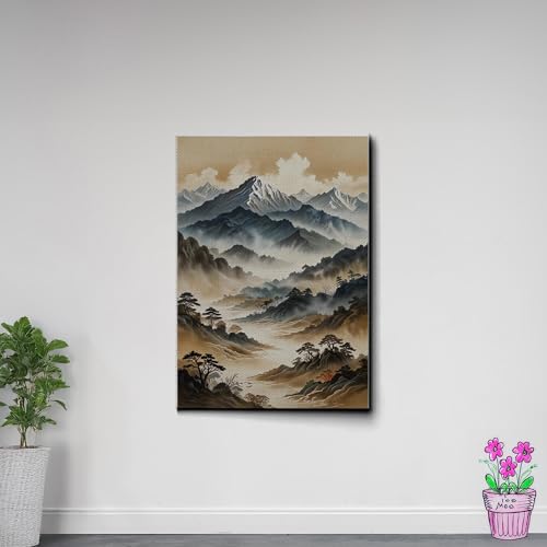 Japanese Wall Art, Minimalist Wall Art, Neutral Abstract Art, Modern Minimalist, Zen Wall Art, Zen Printed Wall Art, Japanese Art Print, Decor Canvas, Wall