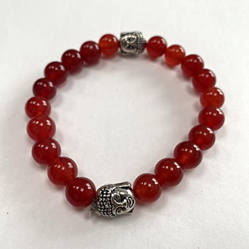 VIE Buddha Bracelet - style: Red Carnelian