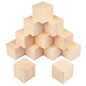12 Packs Wooden Blocks for Crafts, 3.15 Inch Pine Wood Cubes, Wooden Cubes for Paint, Stamp, Decorate, DIY Projects and Personalized Gifts,by GNIEMCKIN. - size: 12 Packs 3.15 Inch