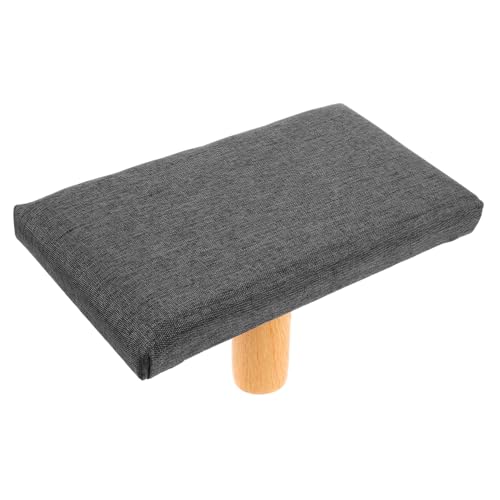 Mobestech Bench Cushion Seat for Comfortable Seiza Position Grey Stool for Prayer and Balance Exercises