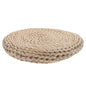 ARTIBETTER Meditation Floor Mat Woven Sitting Cushion Double-Layer Corn Husk Straw Mat 30x30cm Thickened Straw Floor Pillow for Yoga and Indoor Seating