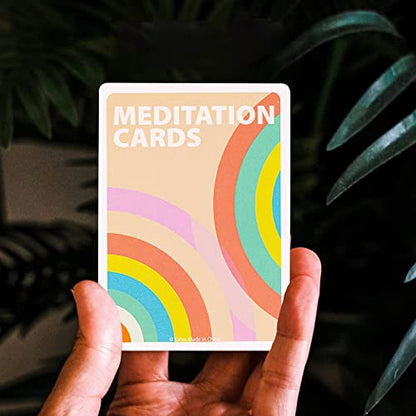 Kalan Self Care Gift Set for Women - Mindfulness Cards, Stress Relief, Meditation, Anxiety Relief, Positive Affirmations & More for Relaxation & Wellness - color: Meditation
