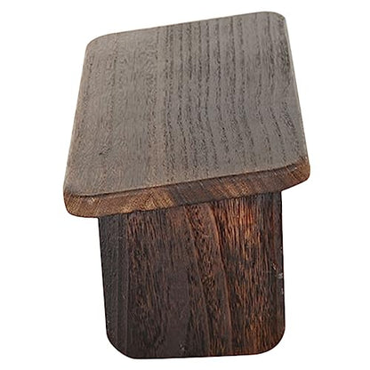 Foldable Wood Stool for Meditation Portable Meditation Bench Zen Stool Kneel Mat Cushion