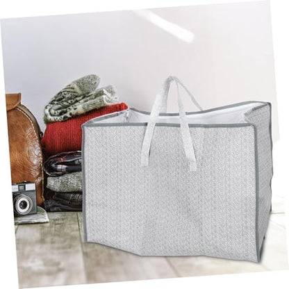 PRETYZOOM Large Quilt Storage Bag Closet Organizer Non-woven Multi-purpose Storage Pouch