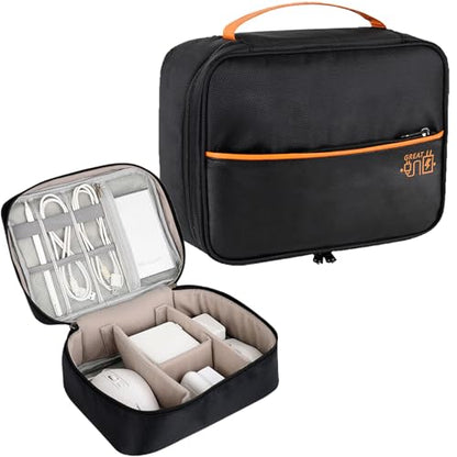Big Organizer Bag Electronic Devices Case Travelling Pouch for USB Charger Cable Accessories Mouse Phone SD Power Bank Earphone Organized