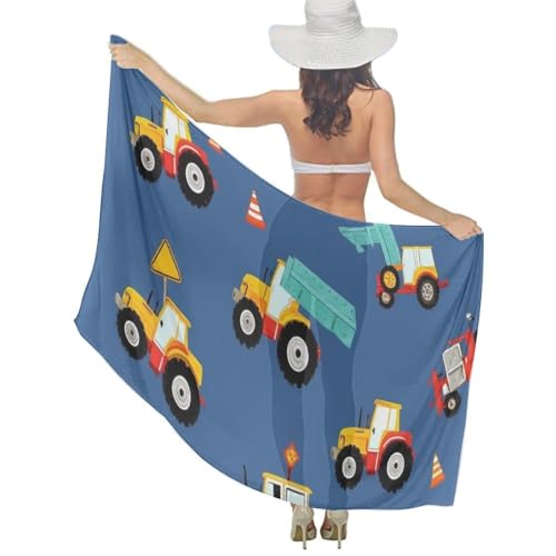 Fashion Travel Swimwear Bikini Wrap All Seasons Chiffon Scarf Beach Yarn Shawl - color: Color968