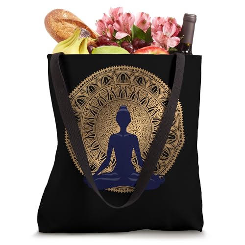 Yoga dress/ meditation clothes / Namaste, Lotus position Tote Bag