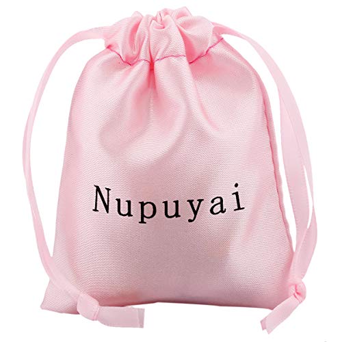 Nupuyai 6mm Gemstone Mala Bracelet, 108 Natural Stone Beads Meditation Necklace for Men and Women