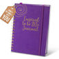 Journals for Women - Inspired to Be Me Journal -Self Care Gifts for Women - Journal with Weekly Intention & Reflection Pages - Gift for Women's Personal Growth & Healing Journey - Includes Inspirational Poem - color: Plum