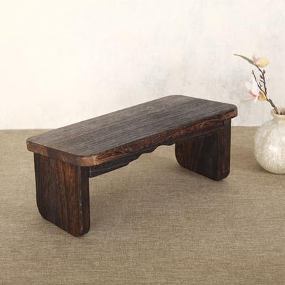 Meditation Stool Portable Wooden Kneel Mat Stool for Comfortable Meditation Practice Lightweight Non- Design for Adults and Boys and Girls for Home and Church Use