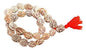 Rudraksh Mala, Natural Himalayan Genuine Original Rudraksha Rosary - style: 3 FaceRudraksh mala 34 Beads 15-20mm