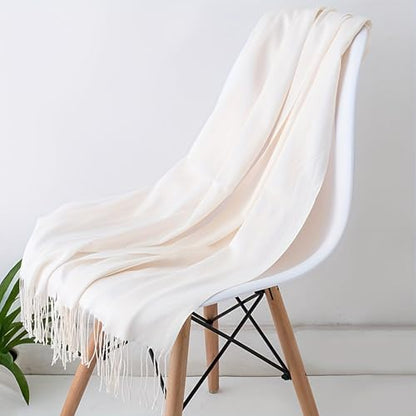 Thin Fashion Scarves for Women Spring Summer Sunprotection Lightweight Large Scarf Shawls Fall Neck Warm Wraps - color: Beige-thin