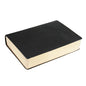 RUIXIA Blank Page A5 Notebook Super Thick 240 Sheets Sketch Book with PU Leather Cover 100GSM Paper Notepad No Lines Journal Drawing Memo Writing Pad Diary for Study Working Travelling, Black Gold - color: Black with Gold Edge