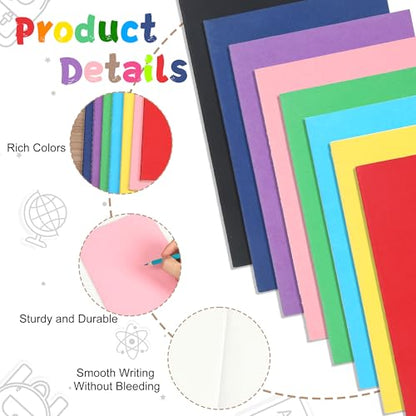 miikoul 24 Pack A5 Blank Journal Notebooks in Bulk, Colorful Soft Cover Unlined Paper for Kids Student Traveler Drawing Writing Take Notes and Plan, 8.3x5.5 Inches, 80 GSM, 60 Pages/30 Sheets - size: Blank inner page-24 Pack