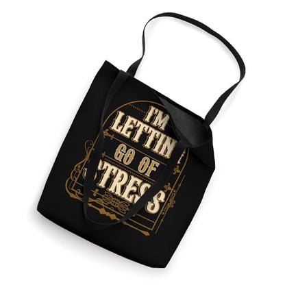 Meditation Letting go of Stress Meditating Training Yoga Tote Bag