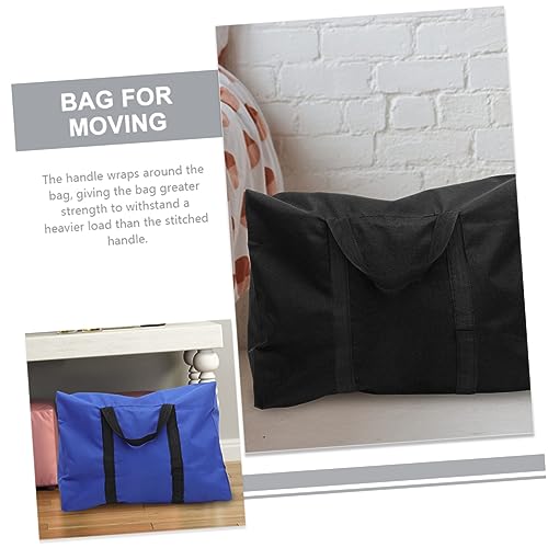 2pcs Quilt Storage Bags Oxford Cloth Luggage Bag for Moving Multi-use Outdoor Storage for Clothes and Bedding Organization