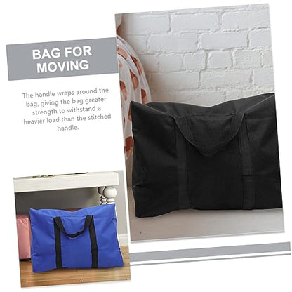 2pcs Quilt Storage Bags Oxford Cloth Luggage Bag for Moving Multi-use Outdoor Storage for Clothes and Bedding Organization