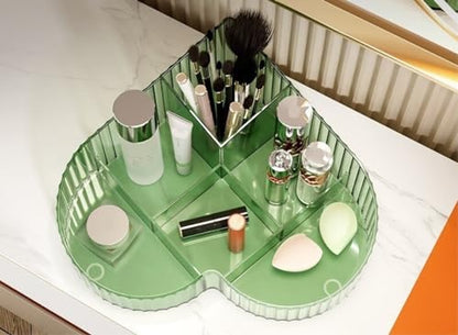 Jewelry Box Simple Storage Box Desktop Transparent Creative Home Storage Box Love Light Luxury Cosmetics Storage Box Jewelry Organizer