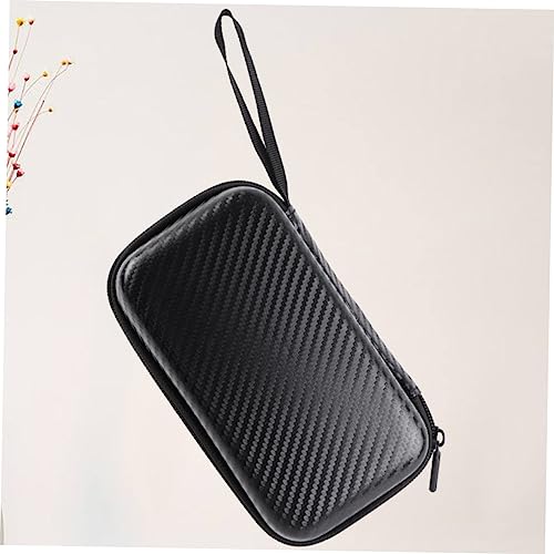 DOITOOL Portable Eva Storage Bag for Durable Shockproof Case with Classic Zipper Design Protective Pouch for Go Use Black