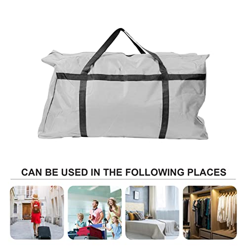 Large Capacity Storage Bag for Moving Oxford Cloth Packing Bag Handles for Quilts and Clothes Organization Extra Large Travel