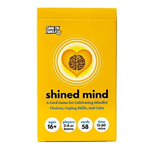Shined Mind: A Mindfulness Card Game for Anxiety Relief, Coping Skills, Emotional Regulation & Calm – Great for Teens, Adults, Therapists, Teachers