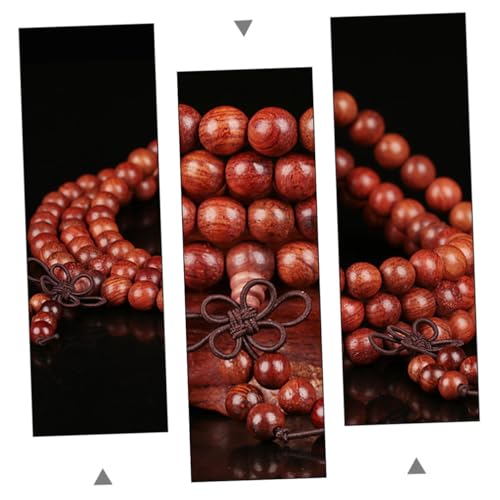 Veemoon 1Pc Wooden Bead Bracelet Chic Hand Jewelry for Daily Wear Beads Comfortable and Durable Wood Accessory