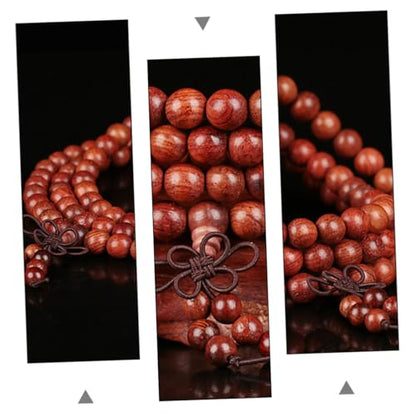 Veemoon 1Pc Wooden Bead Bracelet Chic Hand Jewelry for Daily Wear Beads Comfortable and Durable Wood Accessory
